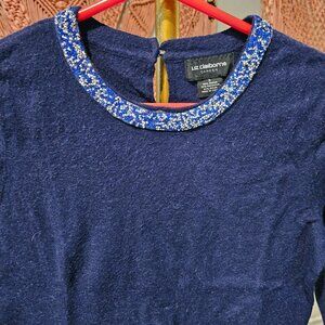 Liz Claibourne Bleu Sweater